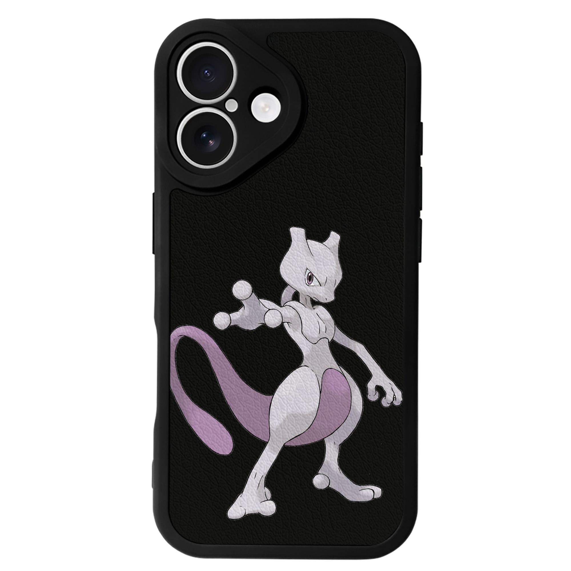 （画像用） ポケットモンスター Pokémon 【iPhone 16シリーズ対応】シリコンスマホケース（レザー調） 材質：シリコン